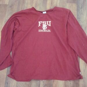 FSU SEMINOLES STARTER VINTAGE 25X29 SHIRT LOOSE-NECK WORKOUT GYM S2